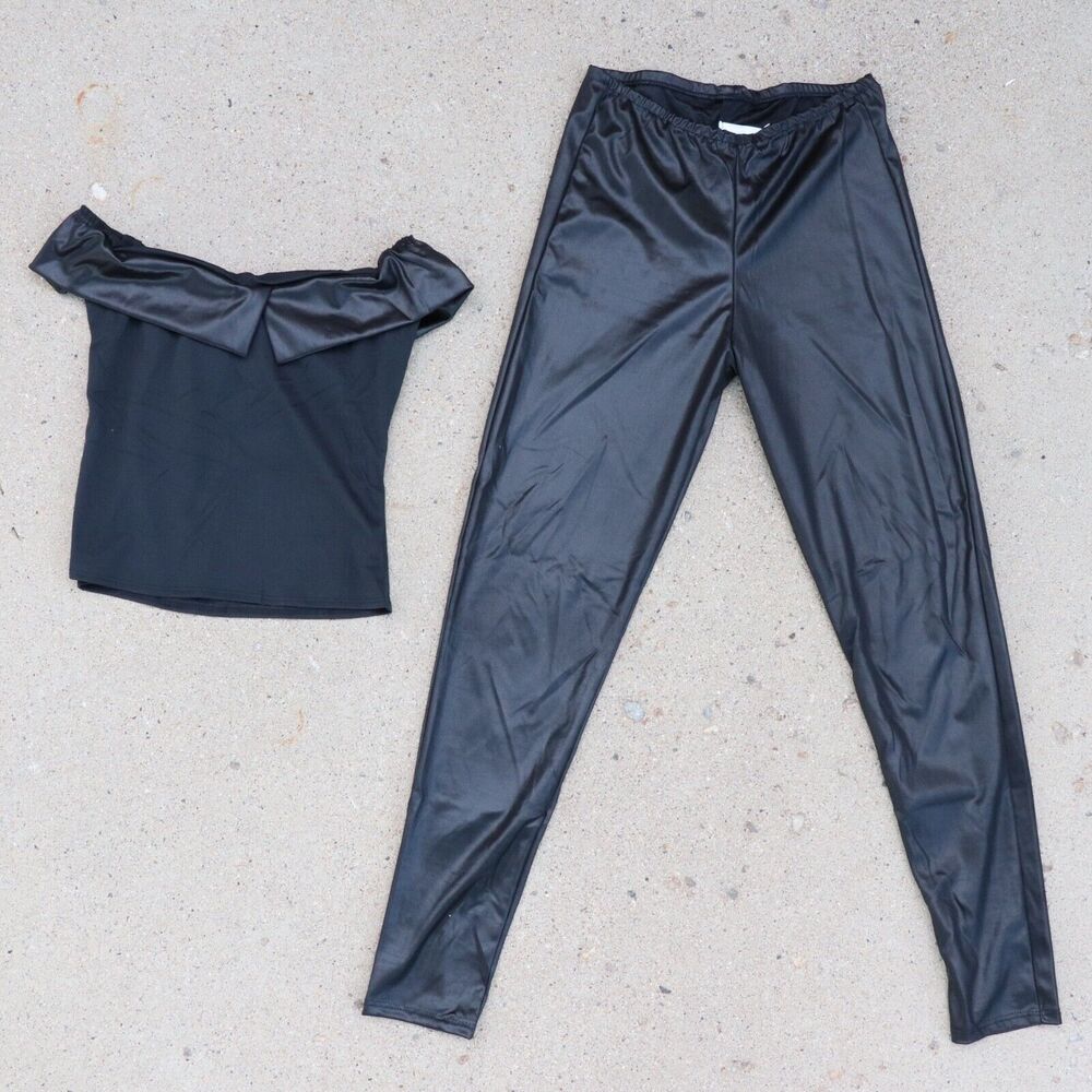 Grease Sandy Costume Women's Size Small Black Outfit